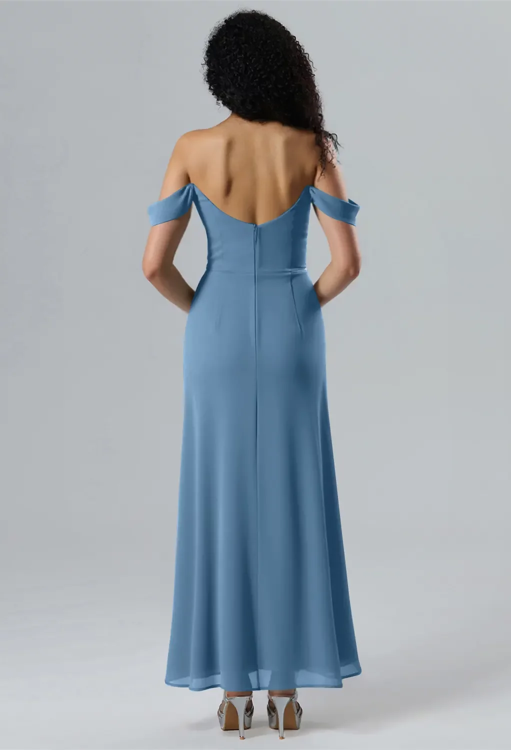 off shoulder bridesmaid dresses uk the 37Model is 59 wearing sa_ALL_top_profit Organza Wedding Dresses | US WOMEN SIZE:7