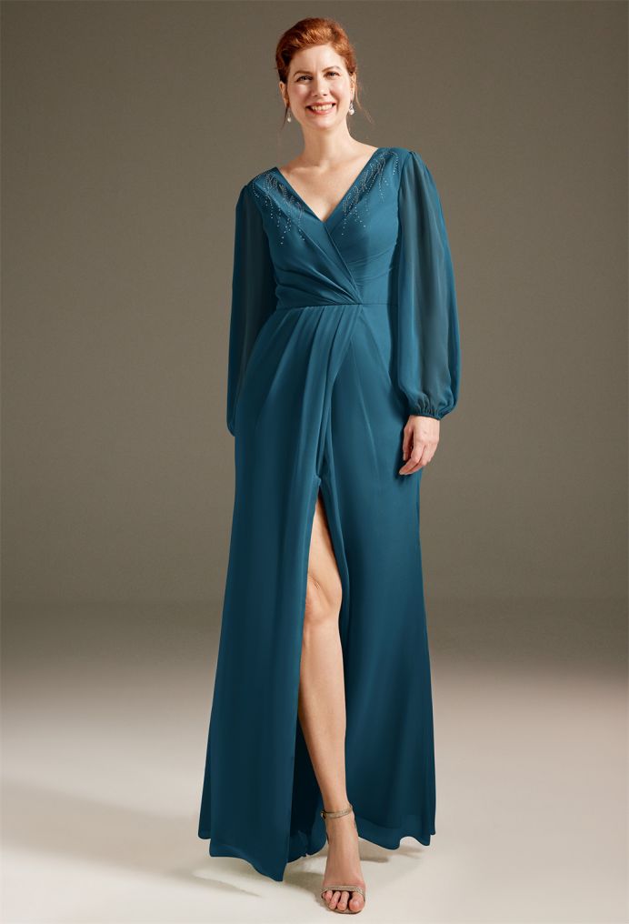 AW Olivine Mother of the Bride Dresses image4