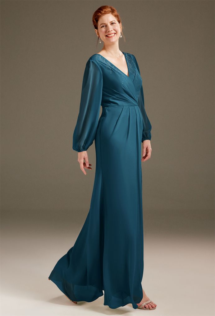 AW Olivine Mother of the Bride Dresses image5