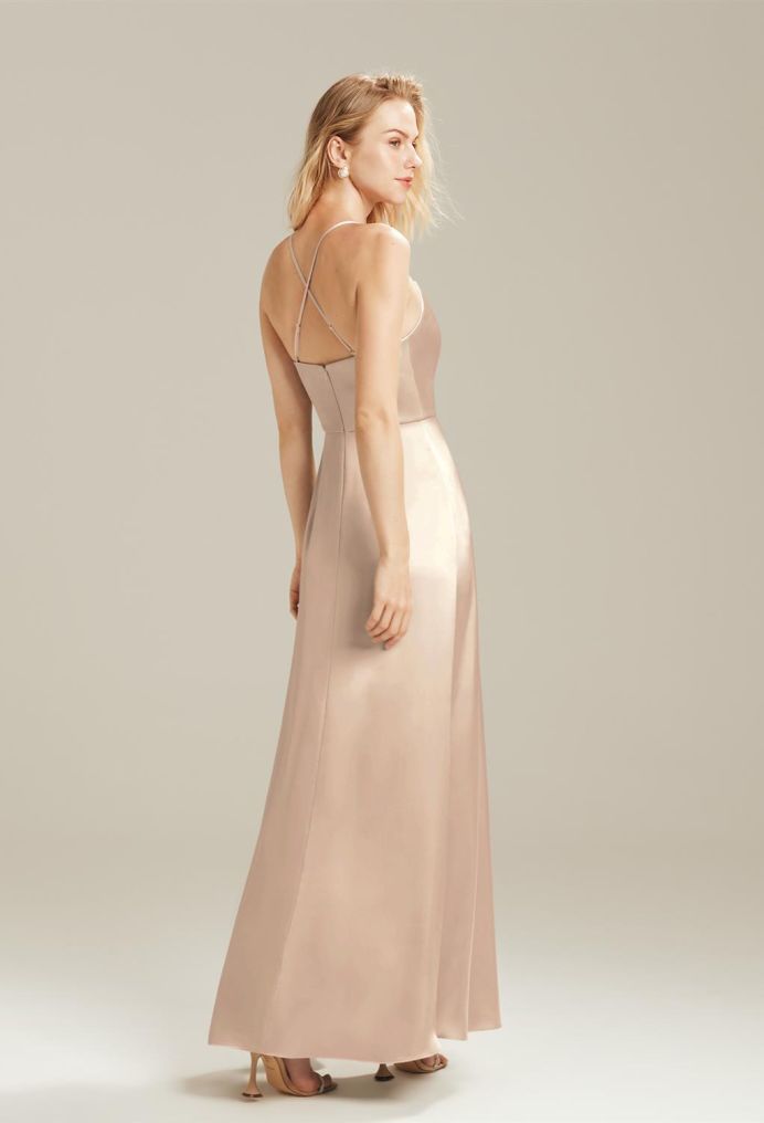 AW Kora Satin Charmeuse Bridesmaid Dresses image2