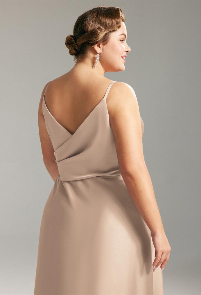 AW Loul Satin Charmeuse Bridesmaid Dresses image6
