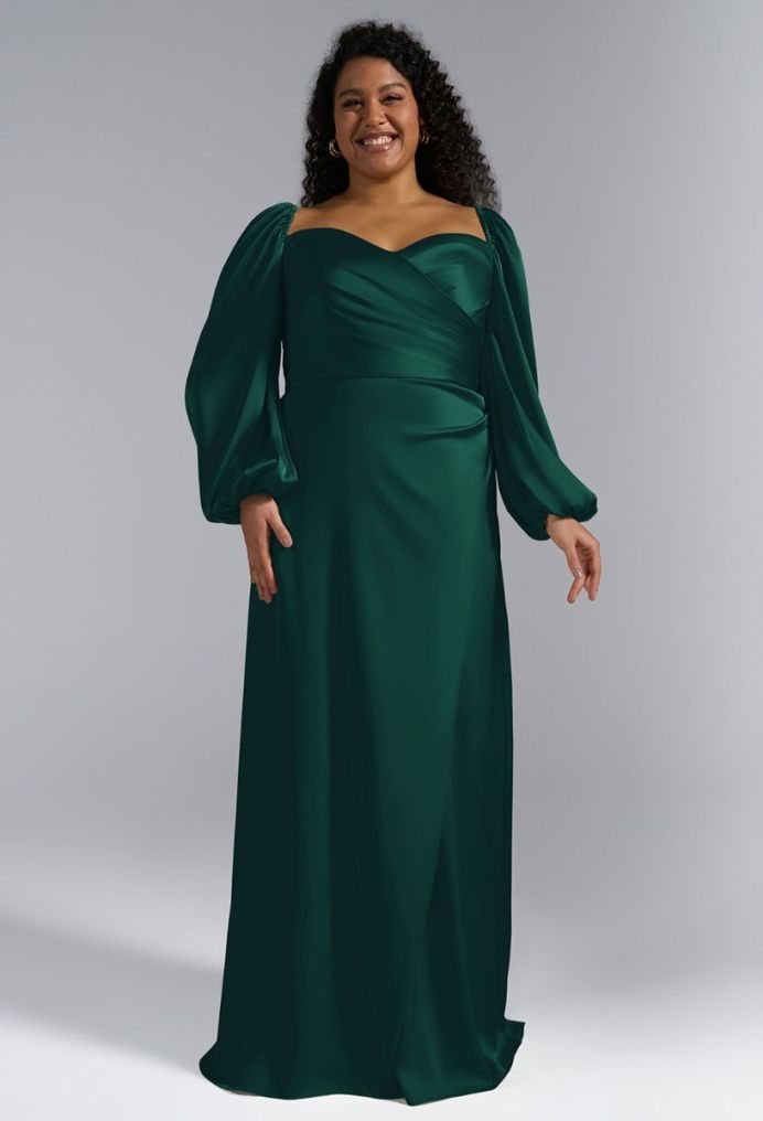 AW Florencia Satin Charmeuse Bridesmaid Dresses image5