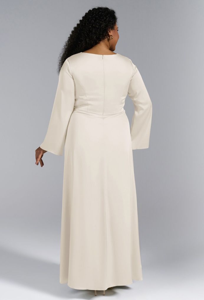 AW Ginevra Satin Charmeuse Bridesmaid Dresses image6