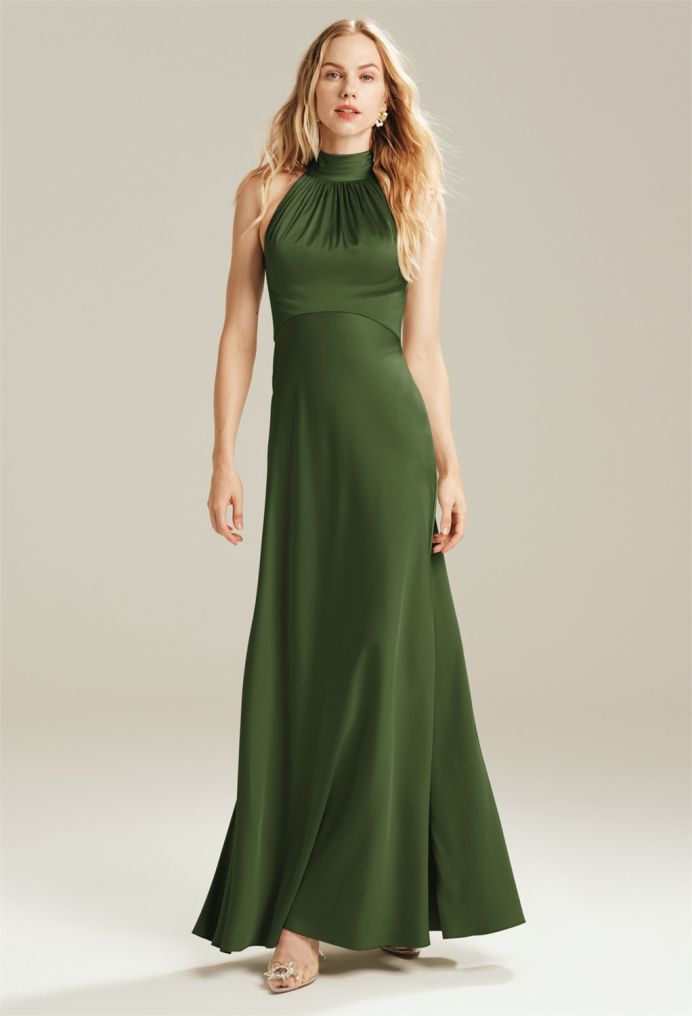 AW Janina Satin Charmeuse Bridesmaid Dresses image1
