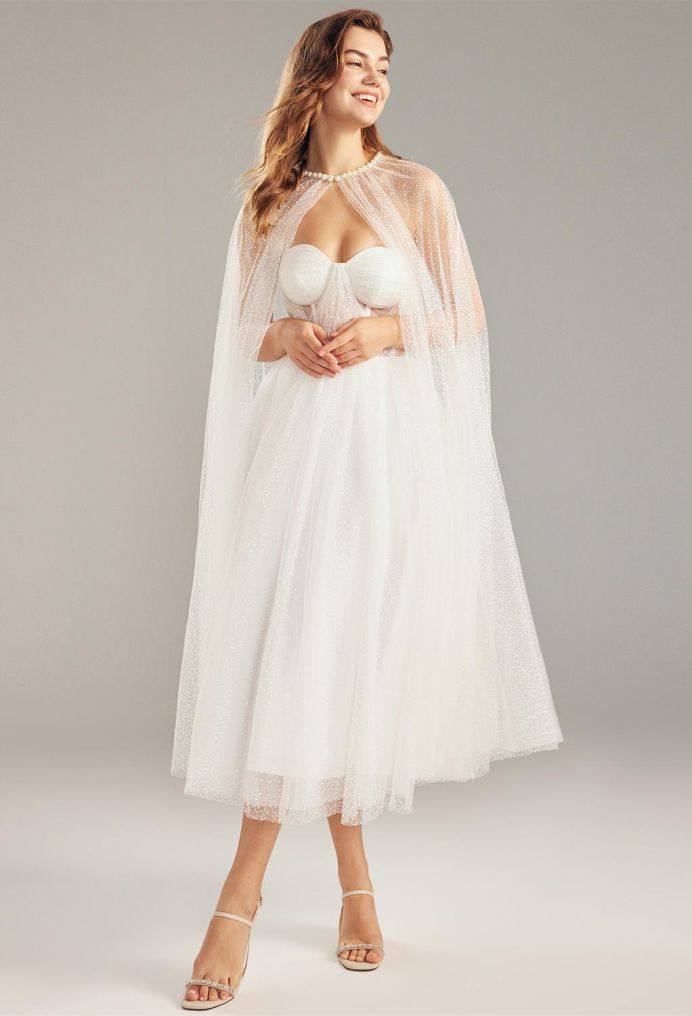 AW Nena Wedding Dress & Wrap