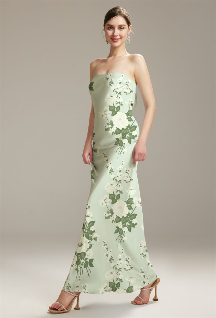 AW Fogbow Satin Charmeuse Bridesmaid Dresses image4