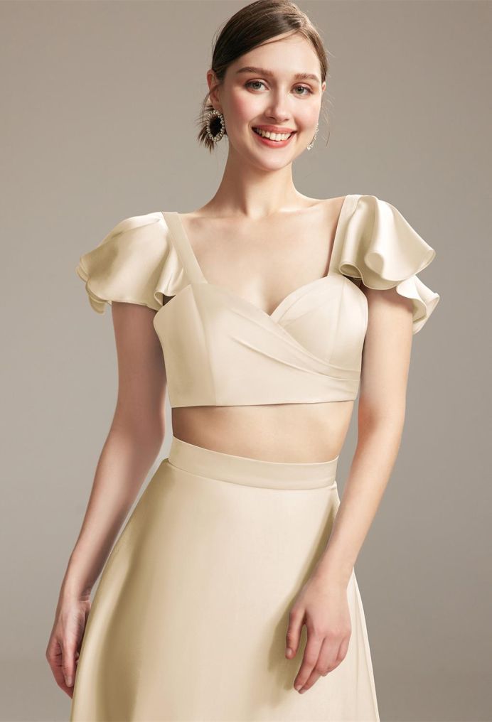 AW Piper Satin Charmeuse Bridesmaid Dresses image3
