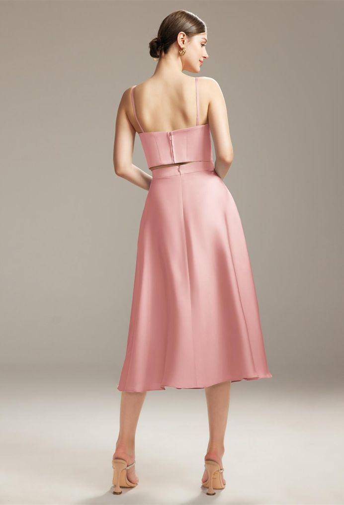 AW Melissa Satin Charmeuse Bridesmaid Dresses image2