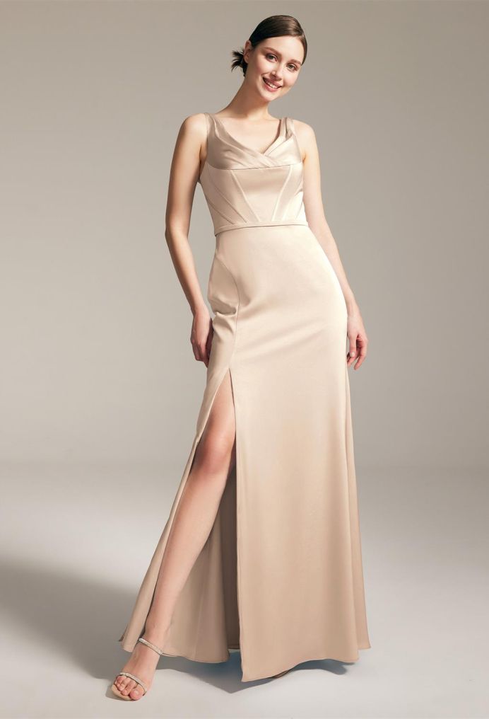 AW Minna Satin Charmeuse Bridesmaid Dresses image1