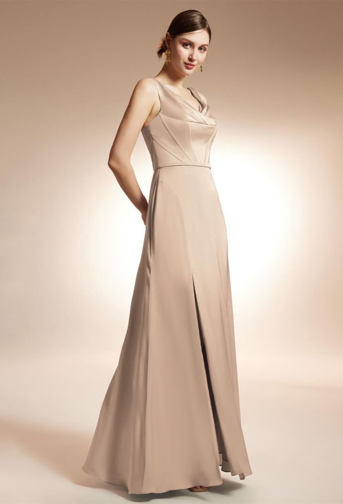 AW Minna Satin Charmeuse Bridesmaid Dresses image5