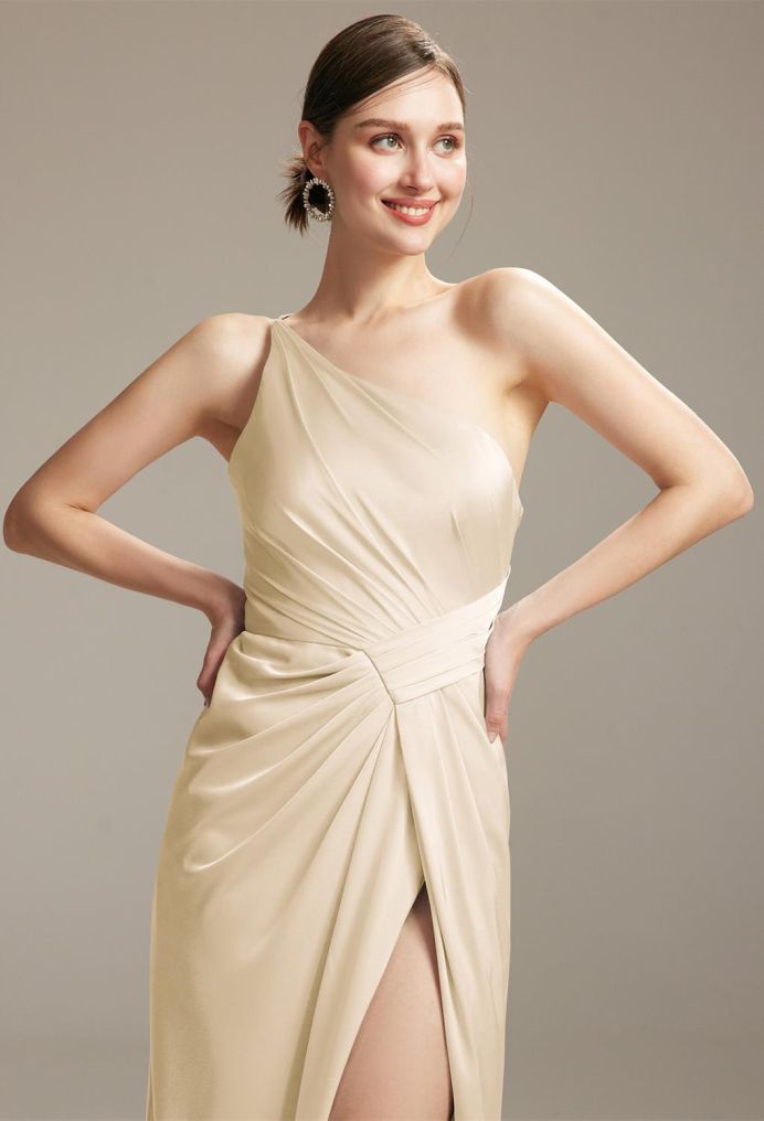 AW Arum Satin Charmeuse Bridesmaid Dresses image3