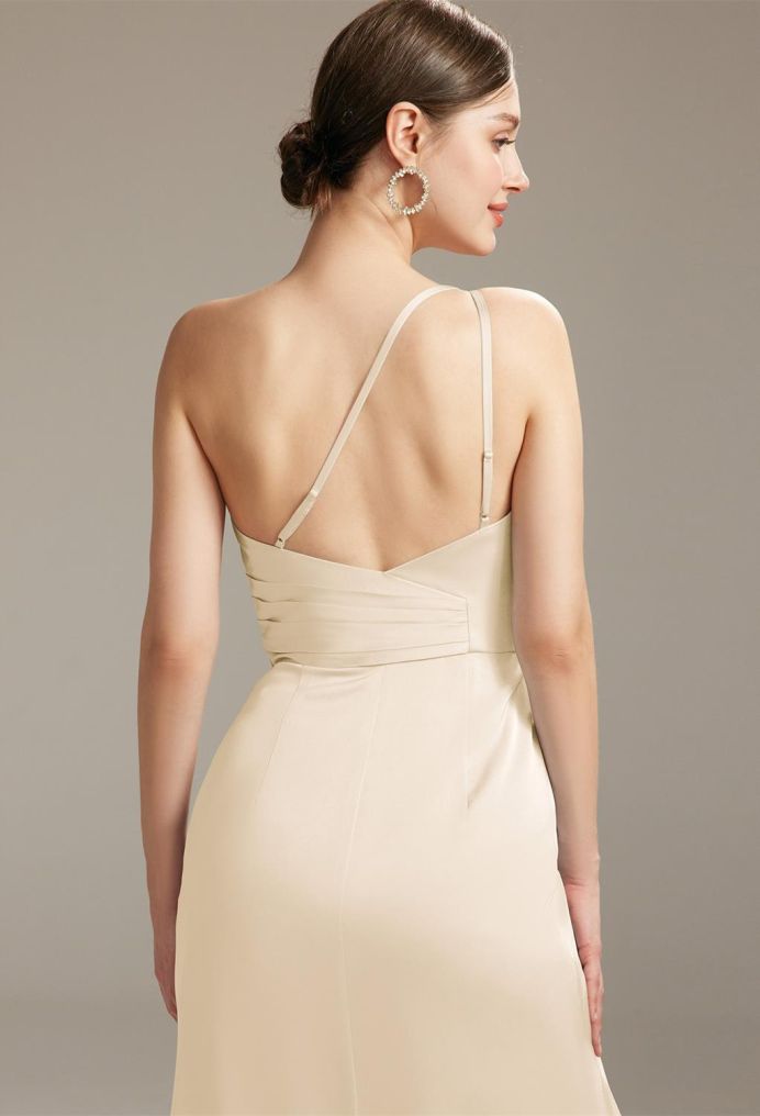 AW Arum Satin Charmeuse Bridesmaid Dresses image4