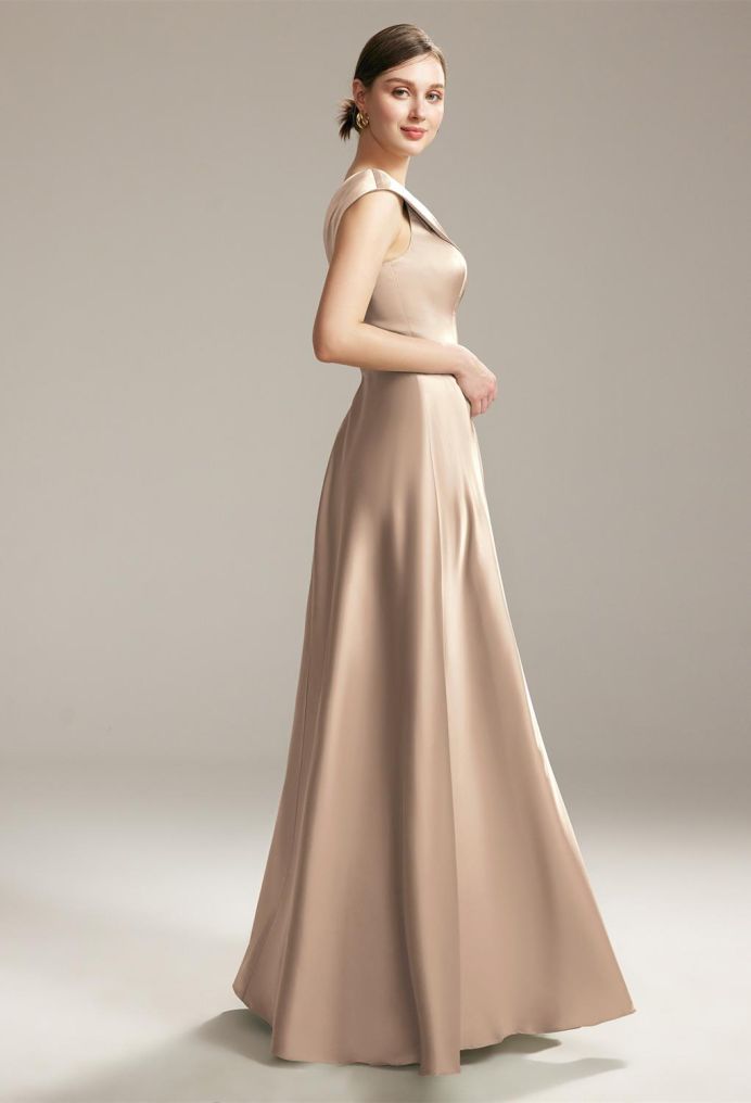 AW Muriel Satin Charmeuse Bridesmaid Dresses image6