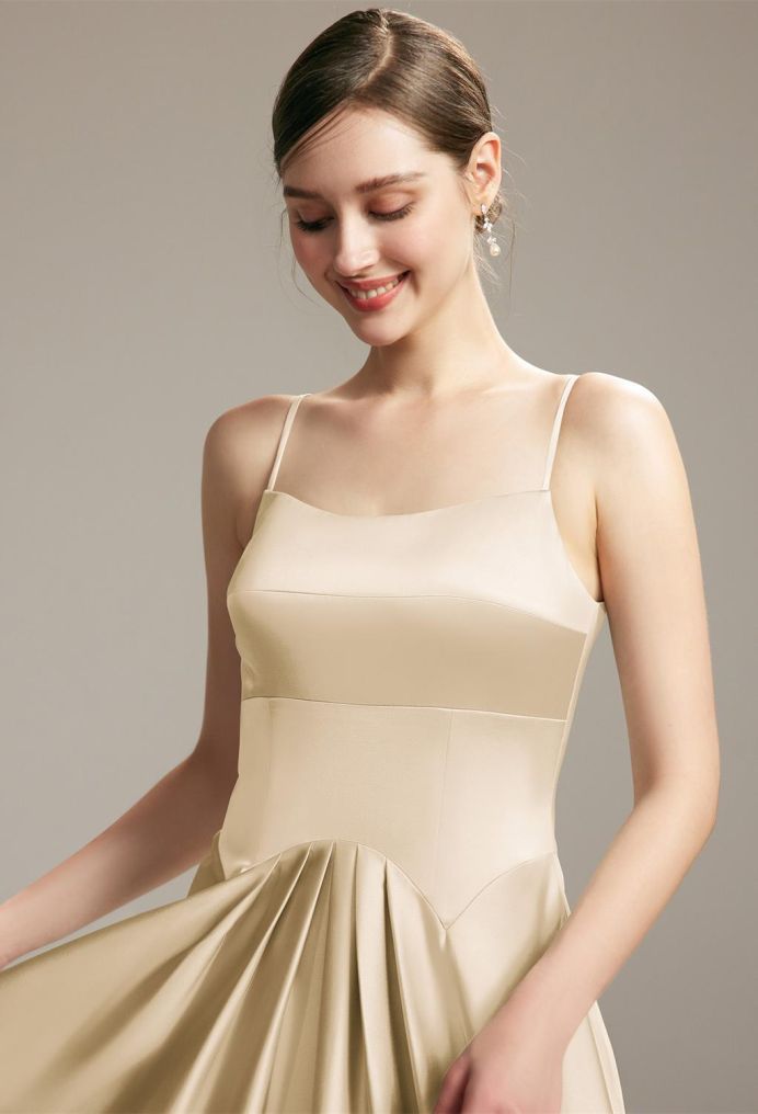 AW Rilla Satin Charmeuse Bridesmaid Dresses image4