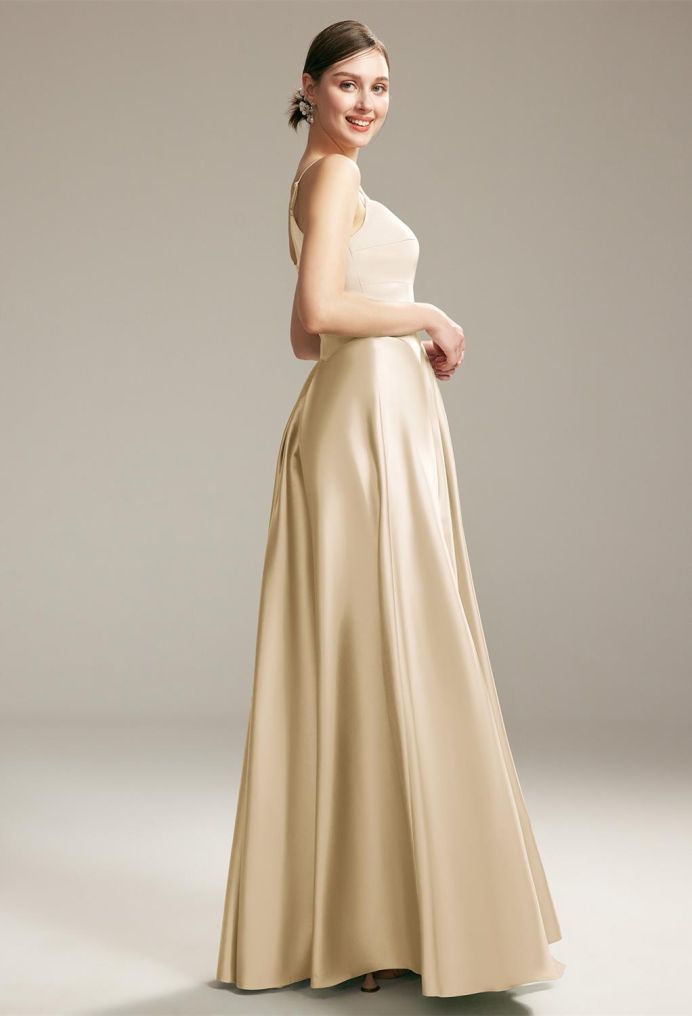 AW Rilla Satin Charmeuse Bridesmaid Dresses image6