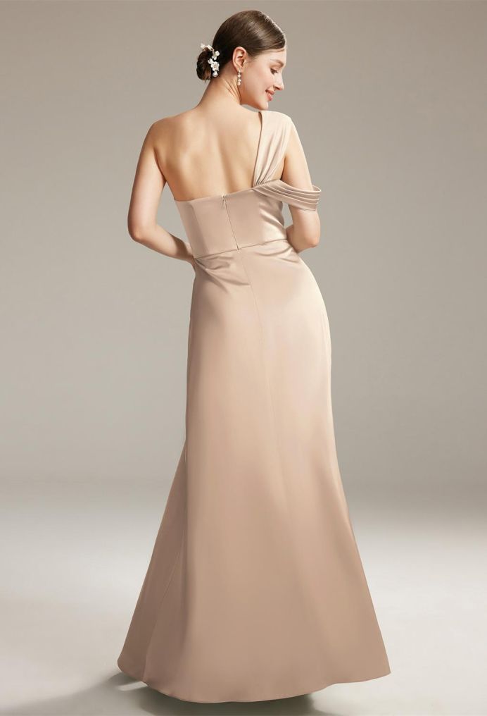 AW Natalia Satin Charmeuse Bridesmaid Dresses image2