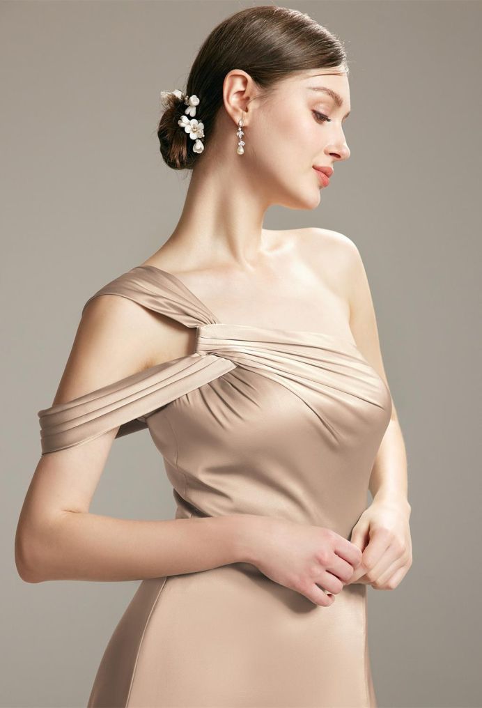 AW Natalia Satin Charmeuse Bridesmaid Dresses image3