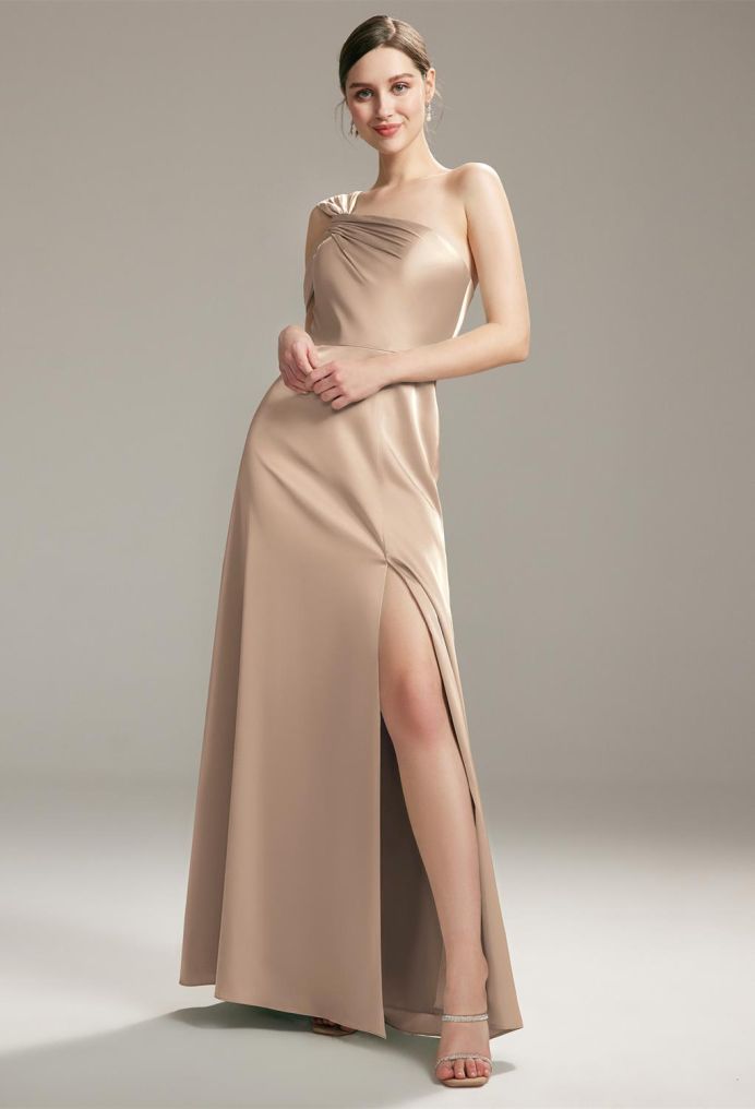AW Natalia Satin Charmeuse Bridesmaid Dresses image5