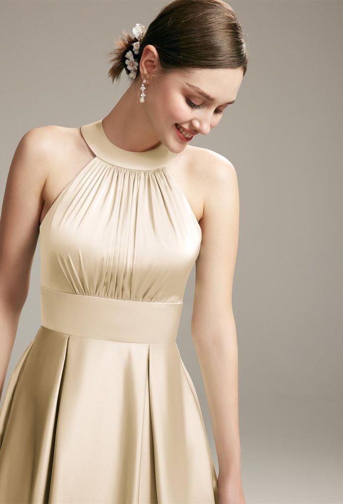 AW Melanie Satin Charmeuse Bridesmaid Dresses image3