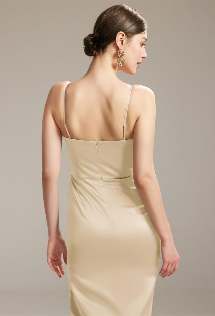 AW Jesse Satin Charmeuse Bridesmaid Dresses image4