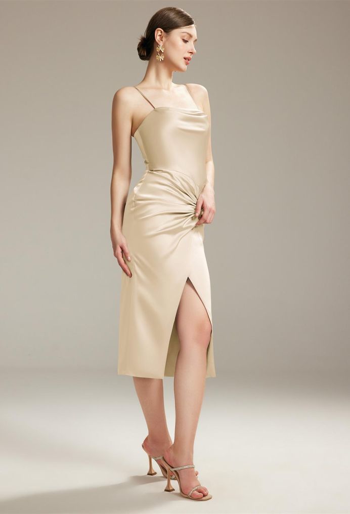 AW Jesse Satin Charmeuse Bridesmaid Dresses image5