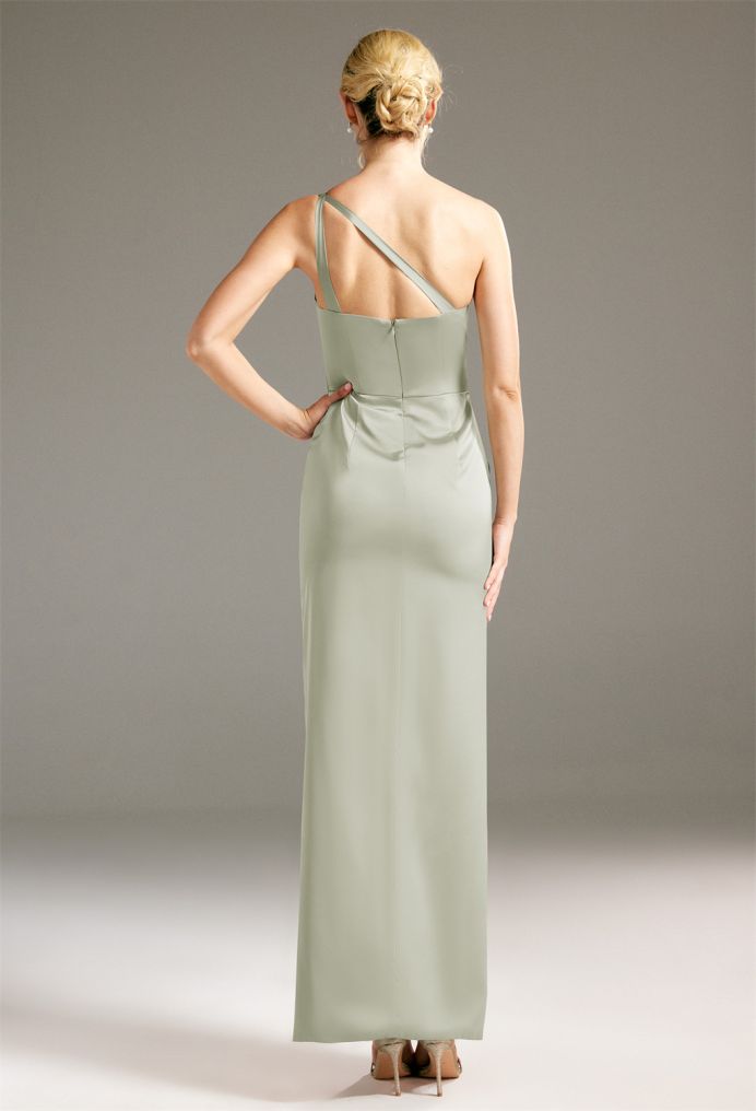 AW Edwina Satin Charmeuse Bridesmaid Dresses image2