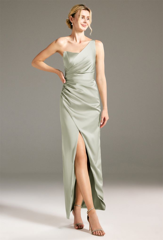 AW Edwina Satin Charmeuse Bridesmaid Dresses image5