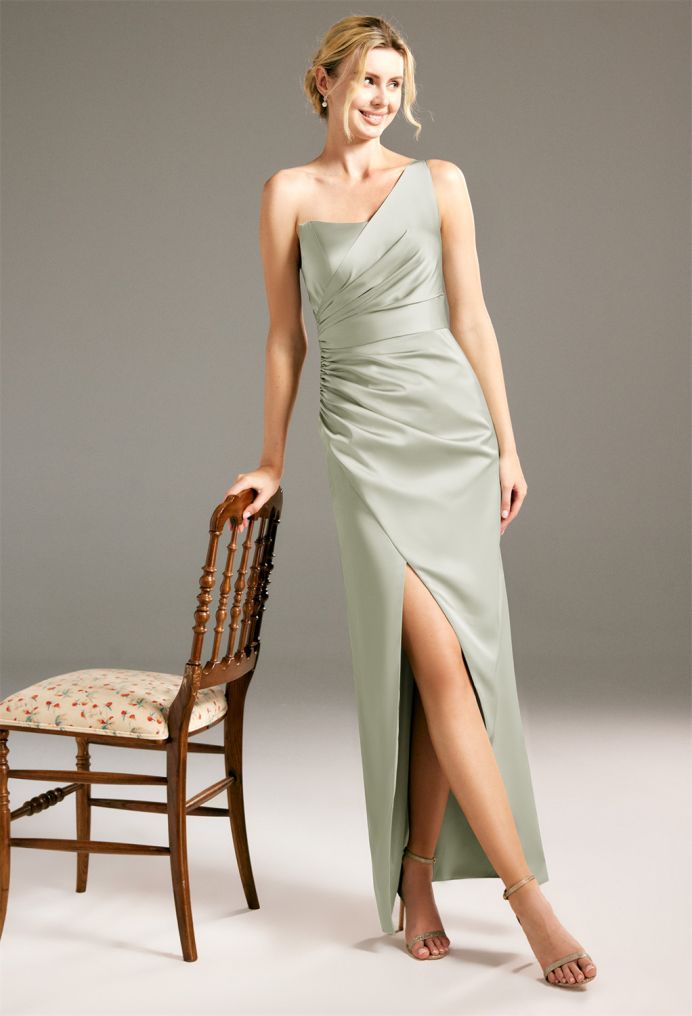 AW Edwina Satin Charmeuse Bridesmaid Dresses image6