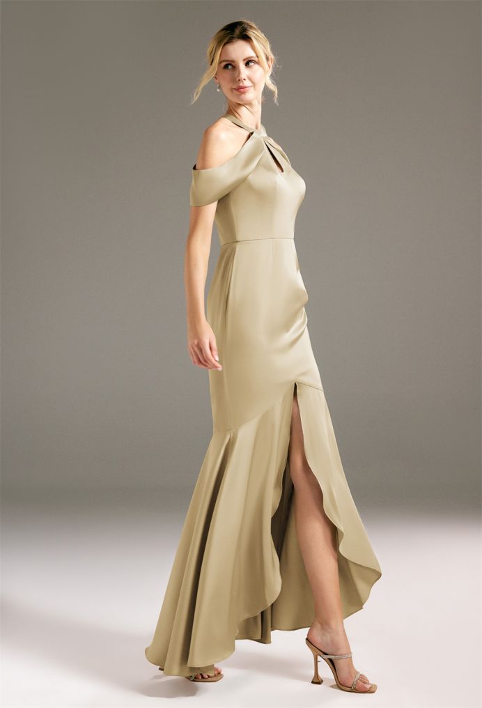 AW Flavia Satin Charmeuse Bridesmaid Dresses image6