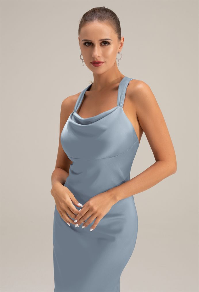 AW Dakota Satin Charmeuse Bridesmaid Dresses image3