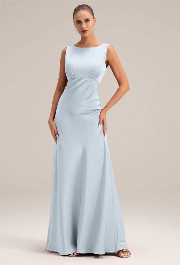 AW Keira Satin Charmeuse Bridesmaid Dresses image1