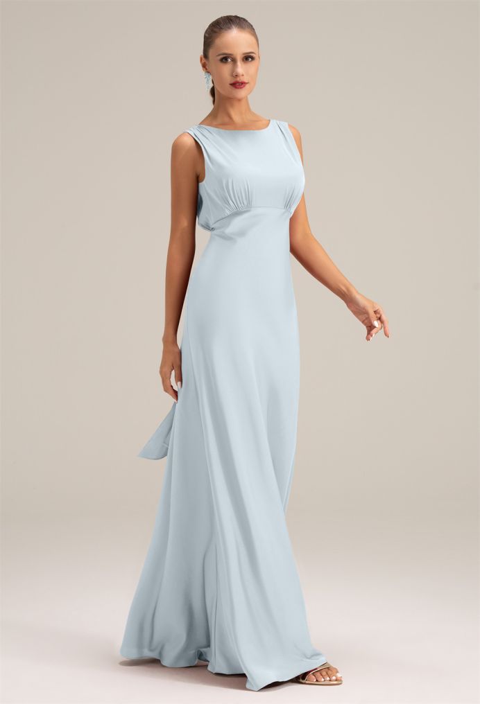 AW Keira Satin Charmeuse Bridesmaid Dresses image4