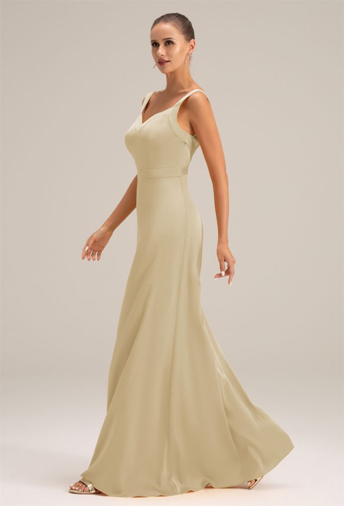 AW Andie Satin Charmeuse Bridesmaid Dresses image5