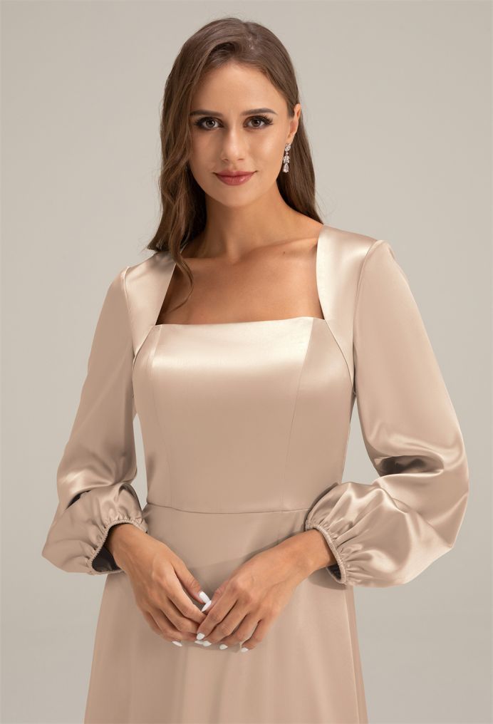 AW Sahib Satin Charmeuse Bridesmaid Dresses image3