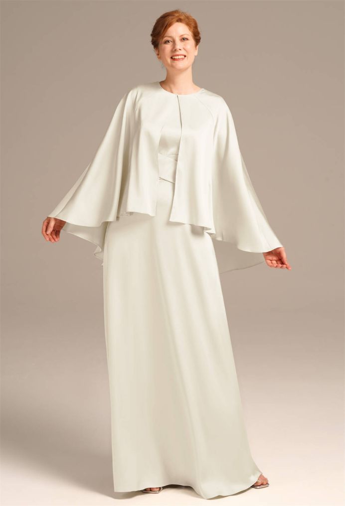 AW Katabatic Satin Charmeuse Mother of the Bride Dresses image1