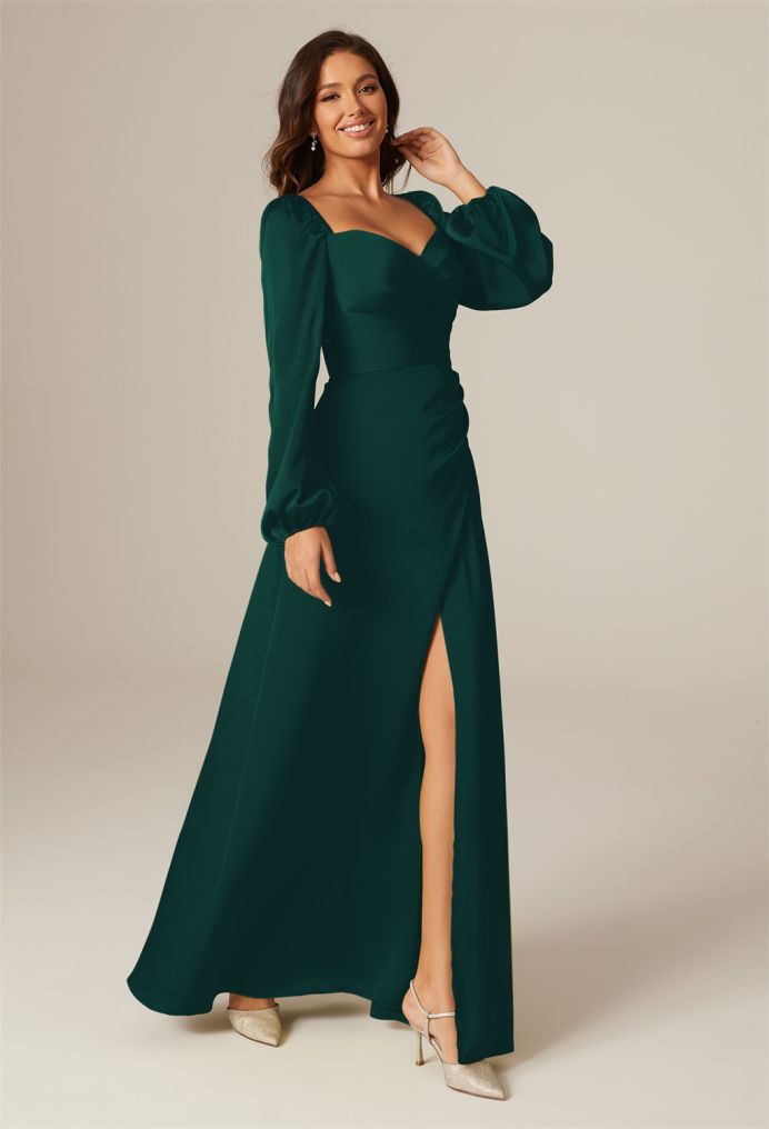 AW Florencia Satin Charmeuse Bridesmaid Dresses image4