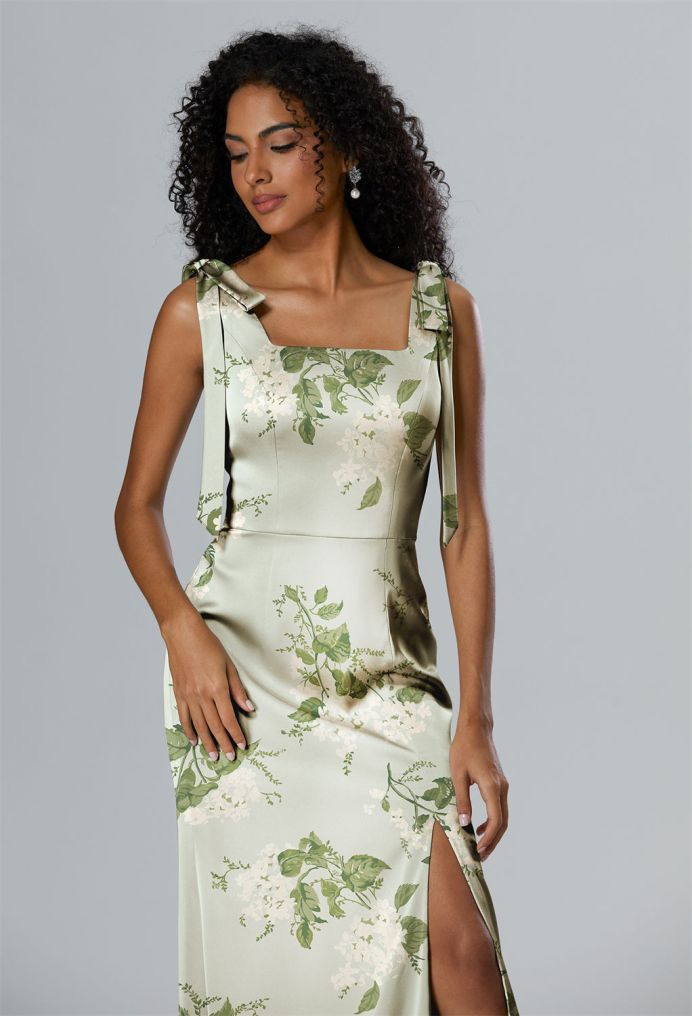 AW Natalie Satin Charmeuse Bridesmaid Dresses image3
