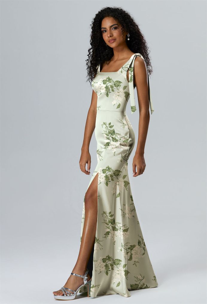 AW Natalie Satin Charmeuse Bridesmaid Dresses image4