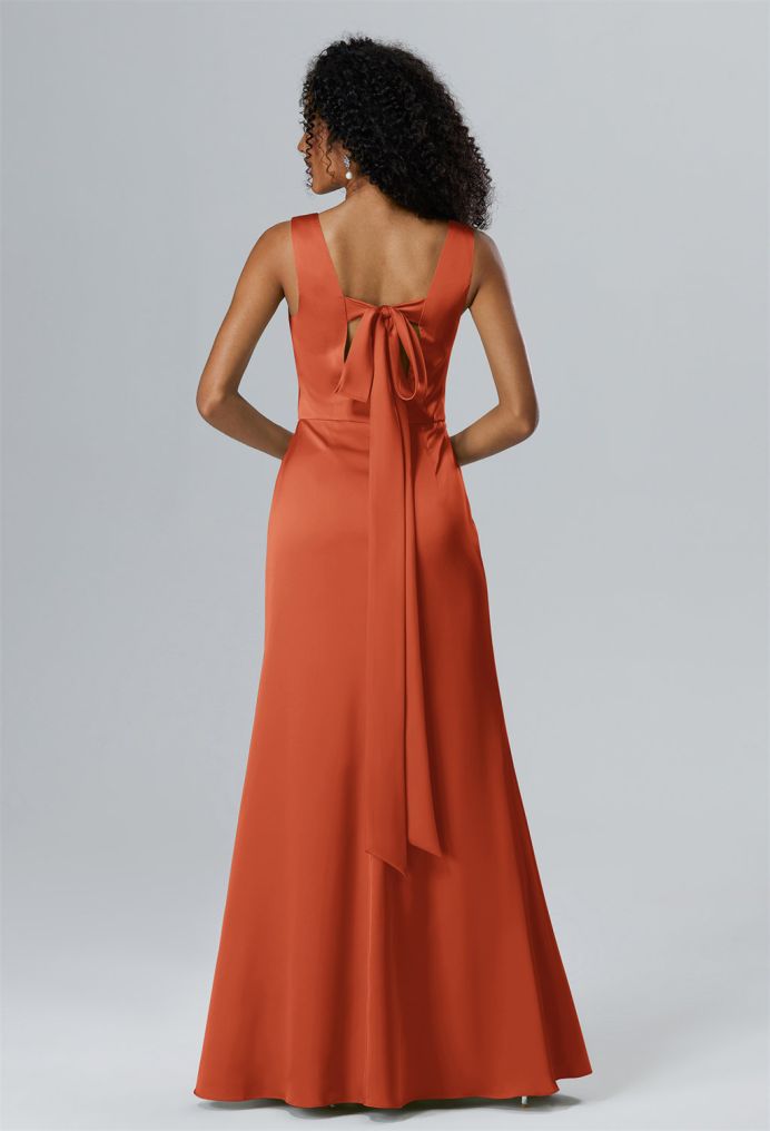 AW Rosabelle Satin Charmeuse Bridesmaid Dresses image2