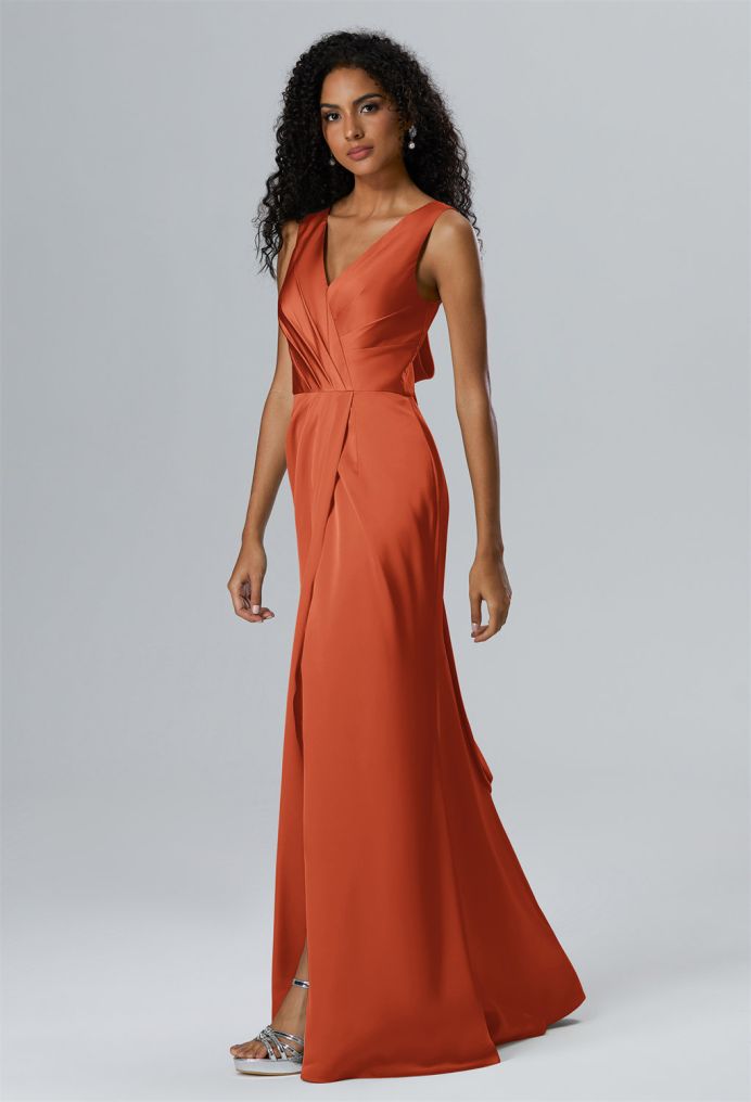 AW Rosabelle Satin Charmeuse Bridesmaid Dresses image3