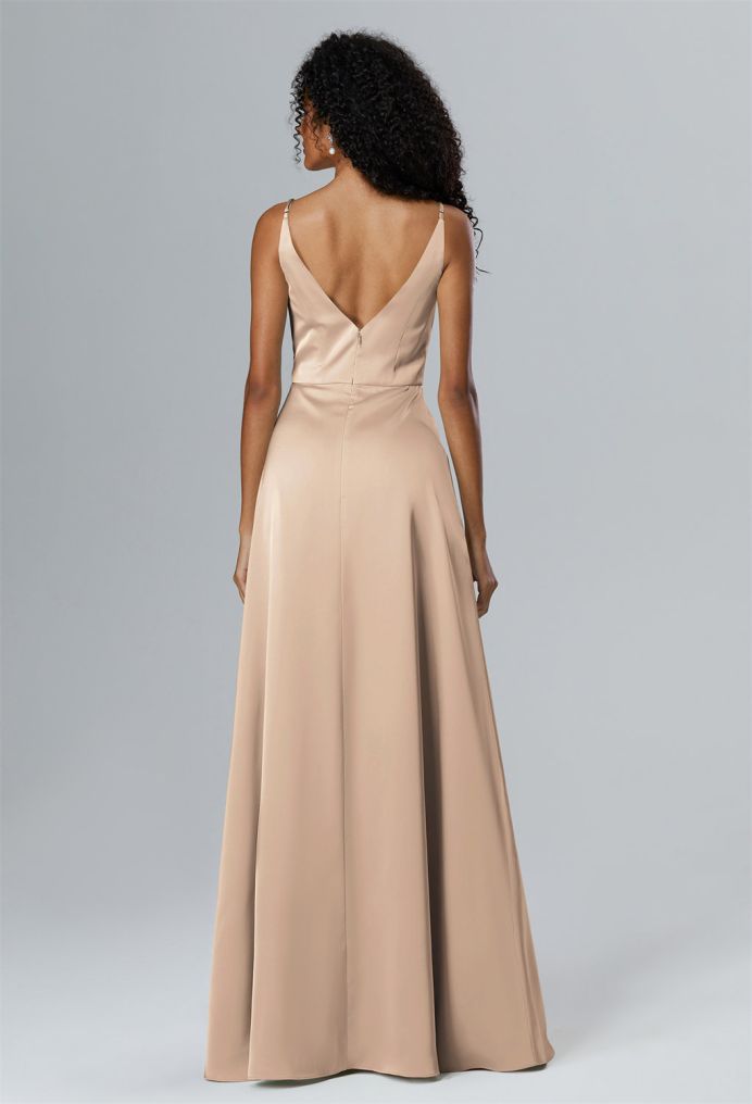 AW Theodora Satin Charmeuse Bridesmaid Dresses image2