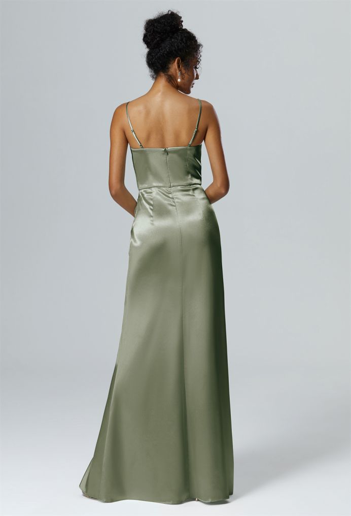 AW Leggero Crystal Satin Bridesmaid Dresses image2