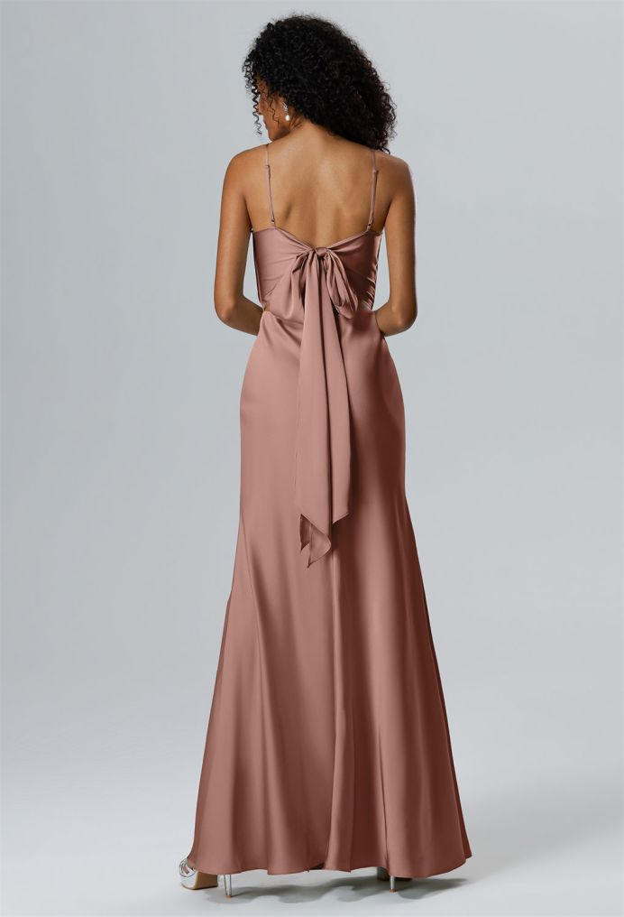 AW Wilda Satin Charmeuse Bridesmaid Dresses image2