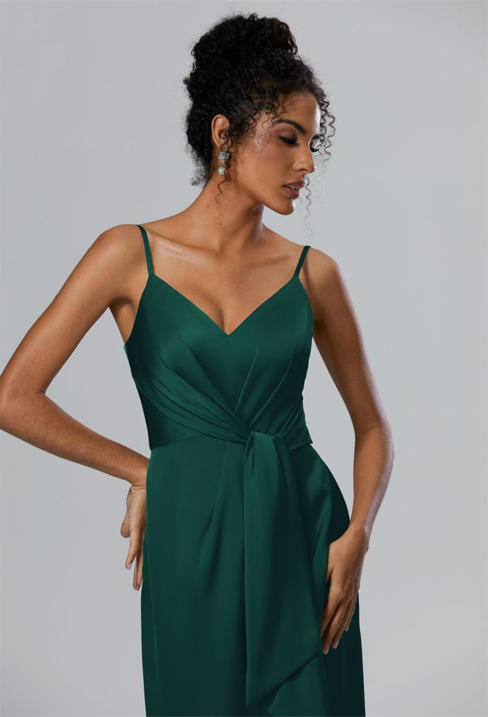 AW Leonora Satin Charmeuse Bridesmaid Dresses image3