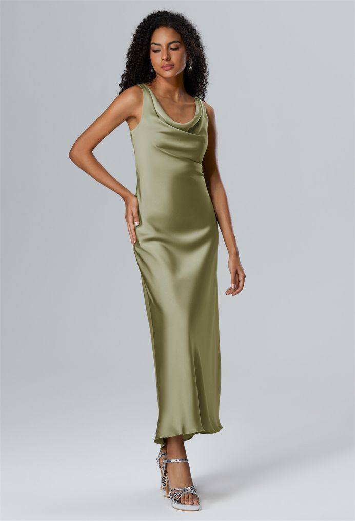 AW Ottilie Satin Charmeuse Bridesmaid Dresses image1