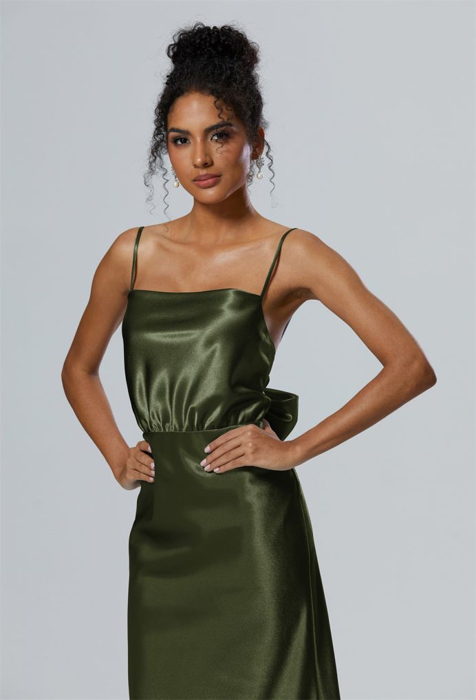 AW Lettice Crystal Satin Bridesmaid Dresses image3