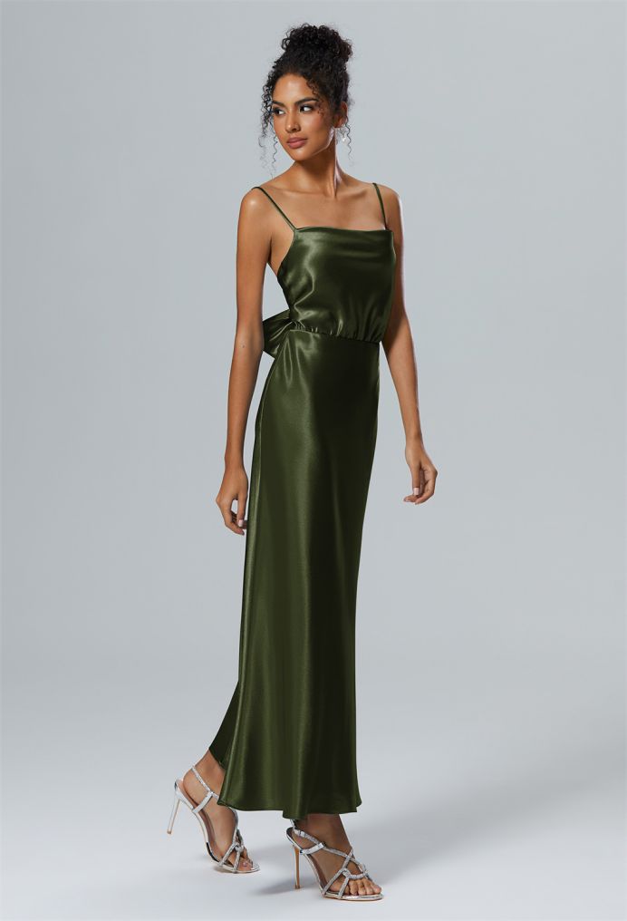 AW Lettice Crystal Satin Bridesmaid Dresses image4
