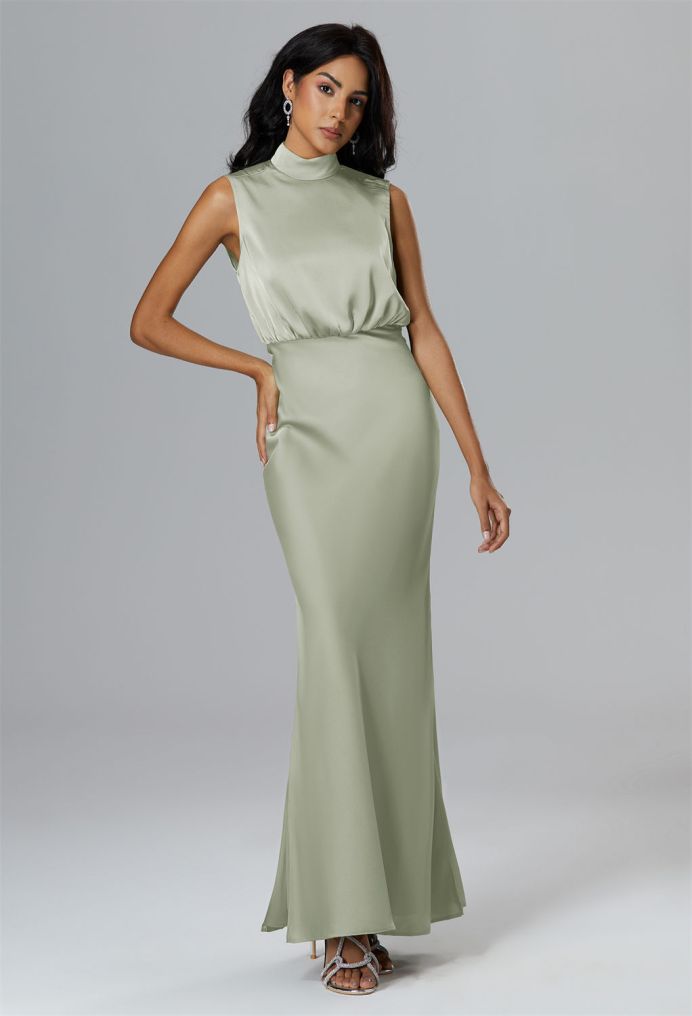AW Maryjo Satin Charmeuse Bridesmaid Dresses image3