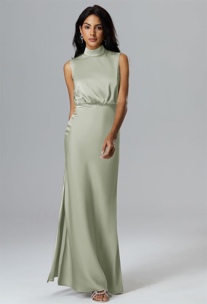 AW Maryjo Satin Charmeuse Bridesmaid Dresses image4