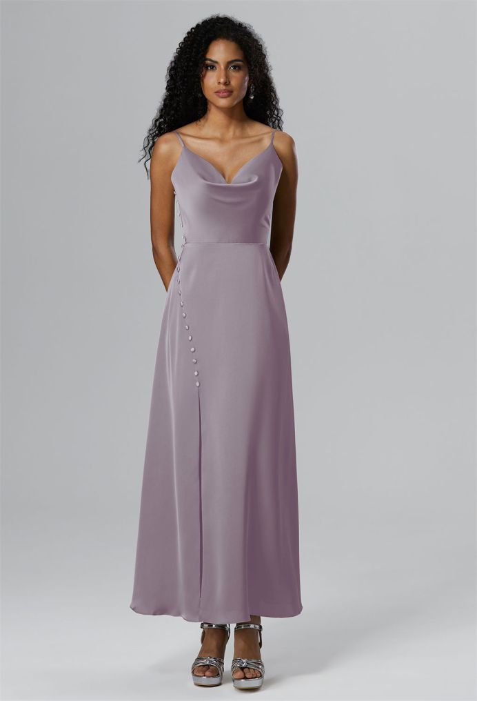 AW Passionato Satin Charmeuse Bridesmaid Dresses image1
